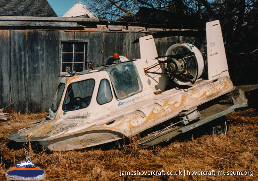 Hoverhawk HA5 derelict -  (credit: The <a href='http://www.hovercraft-museum.org/' target='_blank'>Hovercraft Museum Trust</a>).